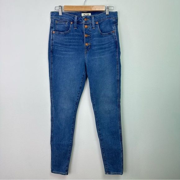 Madewell 10” High Rise Skinny Jeans 29 - Picture 2 of 6